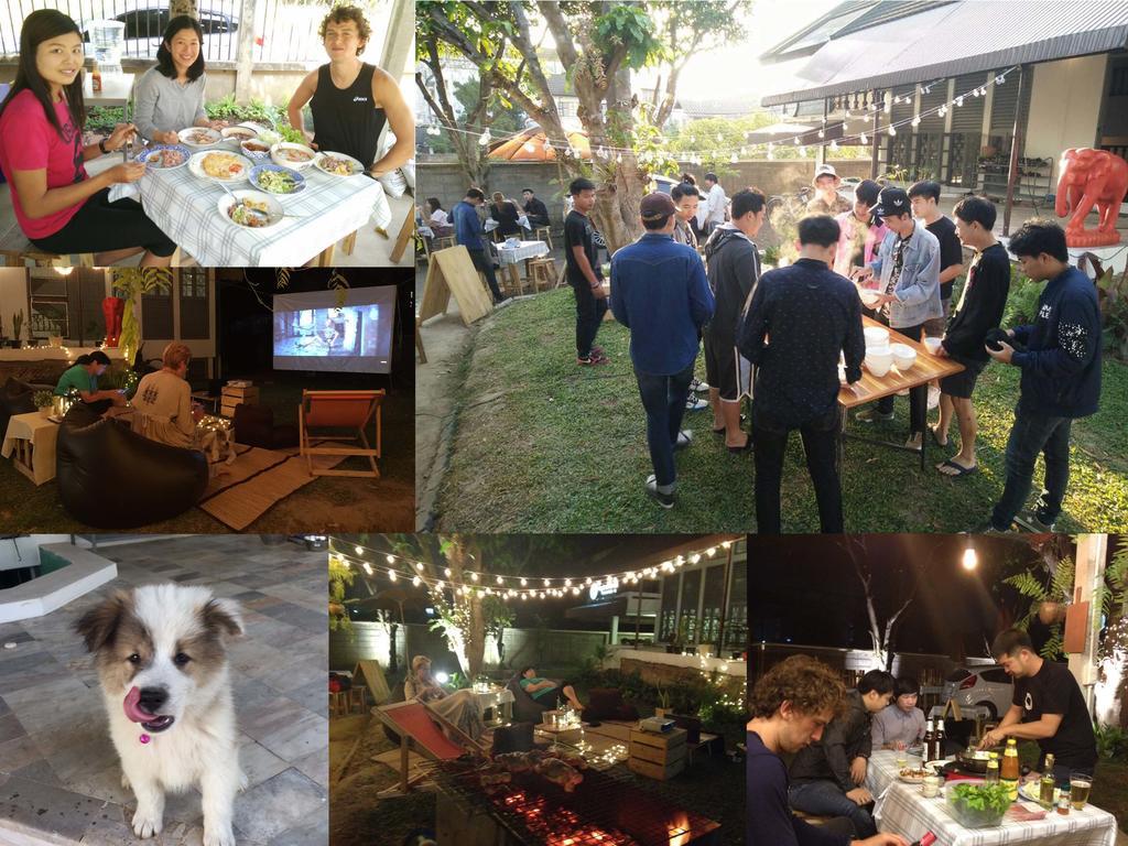 Squirrel Hostel Chiang Mai Bagian luar foto